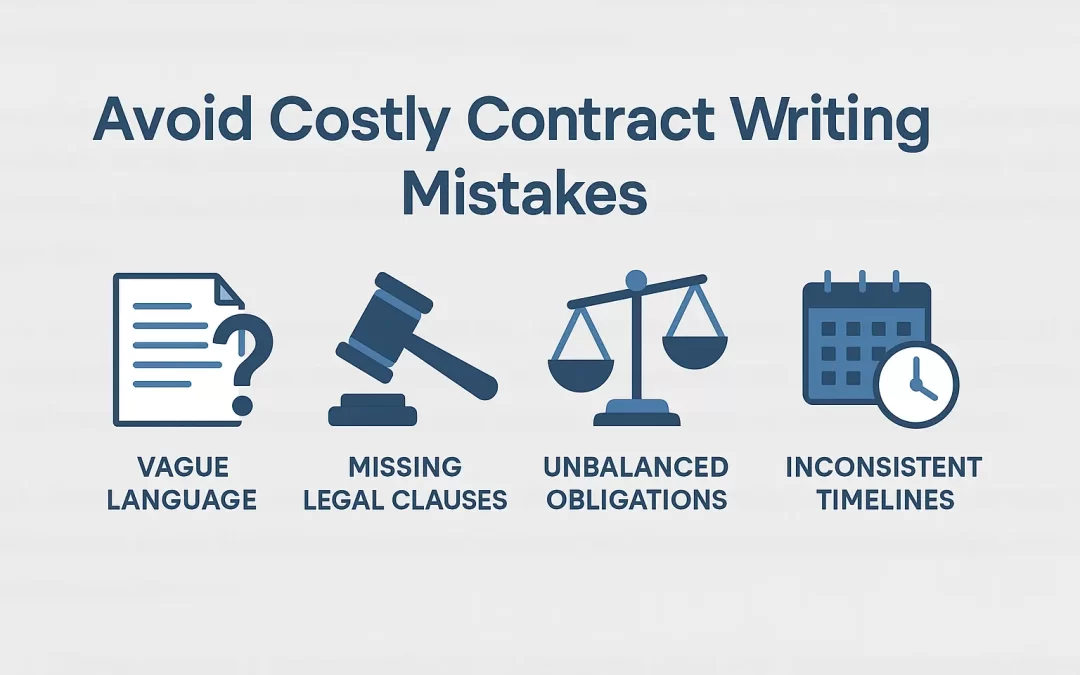 Common Mistakes in Contract Writing